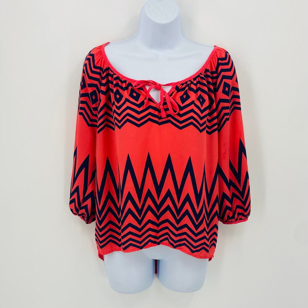 Hollywould Abstract Blouse